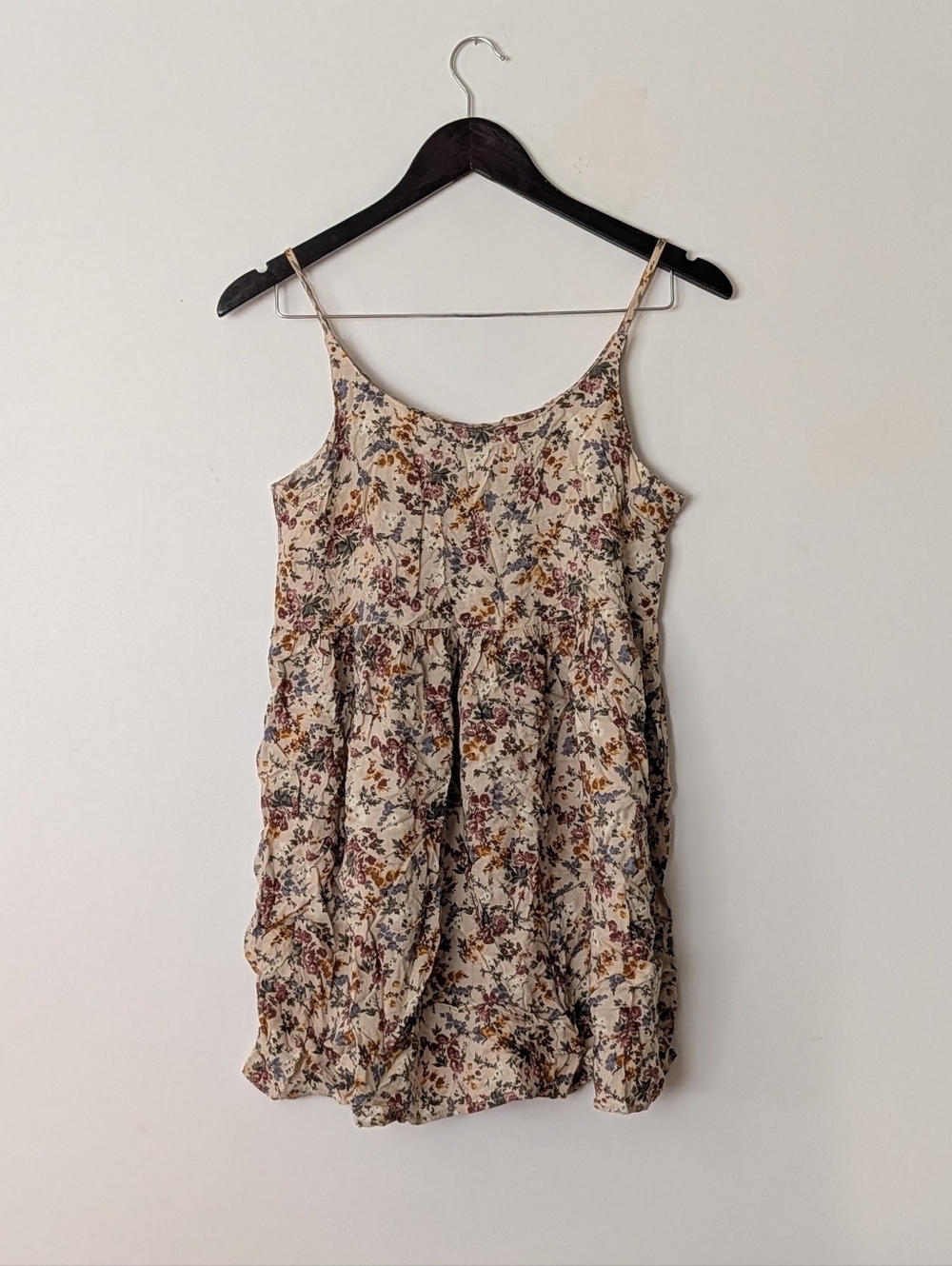 PrimaDonna Cream Floral Spaghetti Strap Sundress